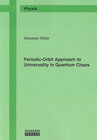 Buchcover Periodic-Orbit Approach to Universality in Quantum Chaos