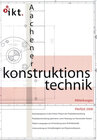 Buchcover Aachener Konstruktionstechnik - Mitteilungen 2008/1