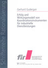 Buchcover Erfolg und Wirkungsmodell von Koordinationsinstrumenten für industrielle Dienstleistungen