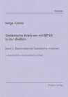 Buchcover Statistische Analysen mit SPSS in der Medizin