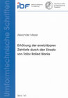 Buchcover Erhöhung der erreichbaren Ziehtiefe durch den Einsatz von Tailor Rolled Blanks