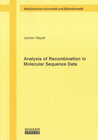 Buchcover Analysis of Recombination in Molecular Sequence Data