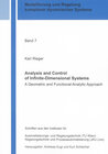 Buchcover Analysis and Control of Infinite-Dimensional Systems