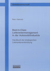 Buchcover Best-in-Class Lieferantenmanagement in der Automobilindustrie