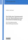 Buchcover Die Rolle der Fahrdynamik bei der Beschaffung neuer Eisenbahntriebfahrzeuge