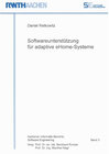 Buchcover Softwareunterstützung für adaptive eHome-Systeme