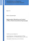 Buchcover Mathematical Modeling and Control of Micro Electromechanical Gyroscopes