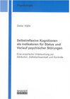 Buchcover Selbstreflexive Kognitionen als Indikatoren für Status und Verlauf psychischer Störungen
