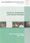 Buchcover Jahresbericht 2007-2009 der Klinik für Anästhesiologie und Intensivtherapie am Universitätsklinikum Dresden