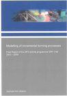 Buchcover Modelling of incremental forming processes