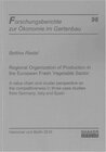 Buchcover Regional Organization of Production in the European Fresh Vegetable Sector