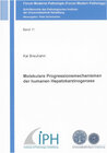 Buchcover Molekulare Progressionsmechanismen der humanen Hepatokarzinogenese