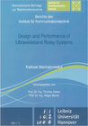 Buchcover Design and Performance of Ultrawideband Relay Systems