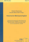 Buchcover Historische Mehrsprachigkeit