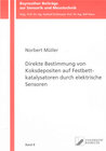 Buchcover Direkte Bestimmung von Koksdepositen auf Festbettkatalysatoren durch elektrische Sensoren