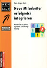 Buchcover Neue Mitarbeiter erfolgreich integrieren