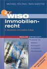 Buchcover WISO Immobilienrecht