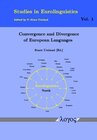 Buchcover Convergence and Divergence of European Languages