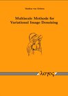 Buchcover Multiscale Methods for Variational Denoising