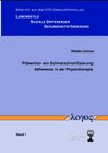 Buchcover Prävention von Schmerzchronifizierung. Adherence in der Physiotherapie