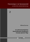 Buchcover Zur phänomenologischen Beschreibung der Beugung im Konzept optischer Wege