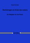 Buchcover Rechtsfragen am Ende des Lebens