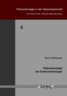 Buchcover Phänomenologie der Krafterscheinungen