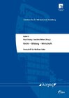 Buchcover Recht - Bildung - Wirtschaft. Festschrift für Wolfram Hahn