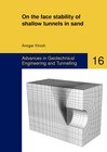 Buchcover On the face stability of shallow tunnels in sand