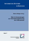 Buchcover Web 2.0-Anwendungen zur Informationsgewinnung von Unternehmen