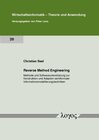 Buchcover Reverse Method Engineering