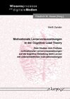 Buchcover Motivationale Lernervoraussetzungen in der Cognitive Load Theory