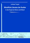 Buchcover Mündliche Literatur der Kurden in den Regionen Botan und Hekar ^ i