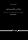 Buchcover Markenloyalität in China