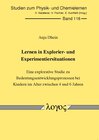 Buchcover Lernen in Explorier- und Experimentiersituationen