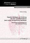 Buchcover Kognitive Strategien zur Förderung des Text- und Bildverstehens beim Lernen mit illustrierten Sachtexten. Theoretische K