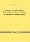 Buchcover Schulische und außerschulische Musikerziehung in Nordrhein-Westfalen