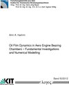 Buchcover Oil Film Dynamics in Aero Engine Bearing Chambers