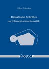 Buchcover Didaktische Schriften zur Elementarmathematik