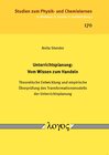 Buchcover Unterrichtsplanung: Vom Wissen zum Handeln