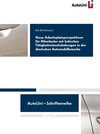 Buchcover Neue Arbeitsplatzperspektiven für Mitarbeiter mit kritischen Tätigkeitseinschränkungen in der deutschen Automobilbranche