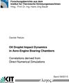Buchcover Oil Droplet Impact Dynamics in Aero-Engine Bearing Chambers-Correlations derived from Direct Numerical Simulations