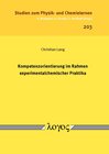 Buchcover Kompetenzorientierung im Rahmen experimentalchemischer Praktika