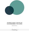 Buchcover Zugänglichkeit virtueller Klassenzimmer für Blinde