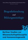 Buchcover Biografieforschung und Bildungssoziologie