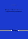 Buchcover Beiträge zur Totalsynthese von Perylenchinon-Naturstoffen
