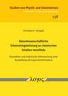 Buchcover Naturwissenschaftliche Erkenntnisgewinnung an chemischen Inhalten vermitteln