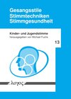 Buchcover Gesangsstile - Stimmtechniken - Stimmgesundheit