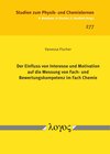 Buchcover Der Einfluss von Interesse und Motivation auf die Messung von Fach- und Bewertungskompetenz im Fach Chemie