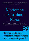 Buchcover Motivation - Situation - Moral
